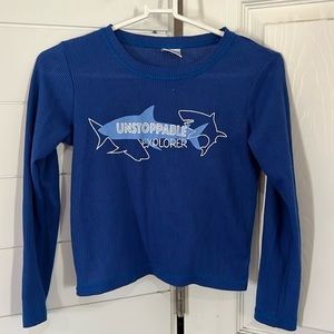 Boys pj top size 6/7